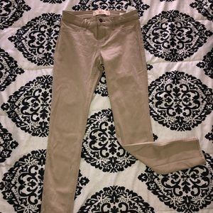 Hollister super skinny khaki pants